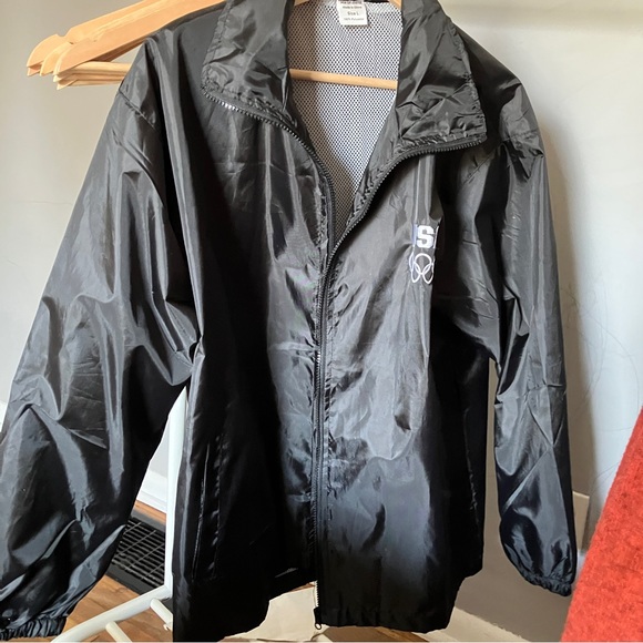 Olympics Black Training Wind Breaker Jacket - Picture 2 of 4